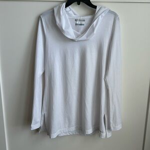 Columbia Sportswear Long Sleeve Shirt, White, Large